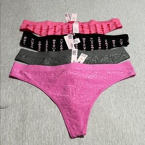 Victoria's Secret Seamless Thongs Size M